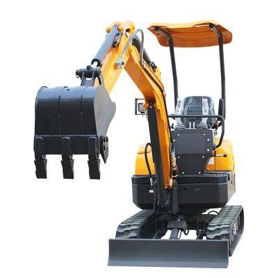 Xn16 Mini Backhoe Crawler Excavator 1600kgs Manufacturer