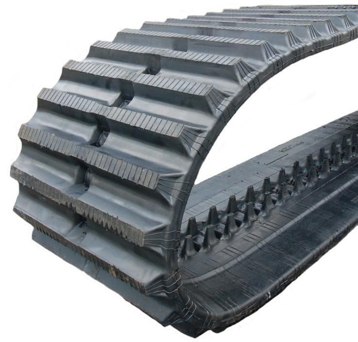 Ym C60r Dumper Undercarriage Use Rubber Track (600*100*80)