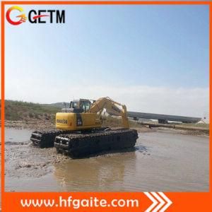 Dredging Excavator for Work in Swamp Wet Land and Shallow Water