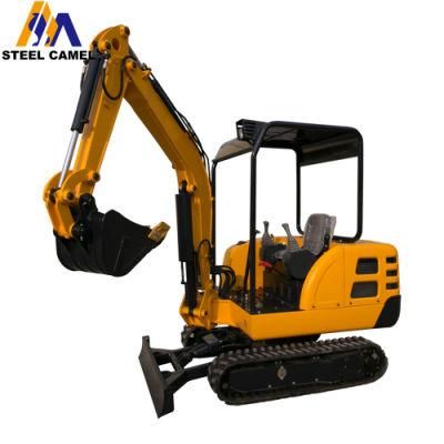 Best Price 2.2ton Digging Used Machine Mini Crawler Excavator for Sale