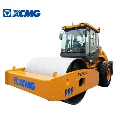 XCMG 26ton Single Drum Vibratory Road Roller Xs263s with The Best Price