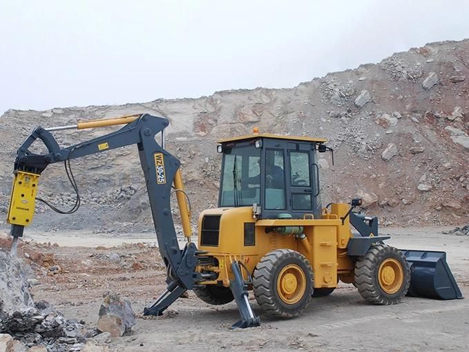 Popular Backhoe Loader with Price Brand Backhoe Loader Wz30-25