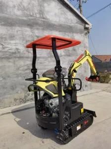 Well Made and Stable Crawler Excavator 1.3tons Chassis Mini Digger for Sale
