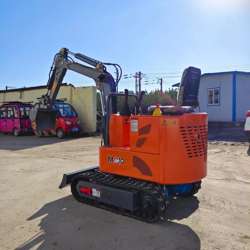 CE/EPA 1ton Rubber Track Excavator Micro Bagger 0.8ton Mini Excavator