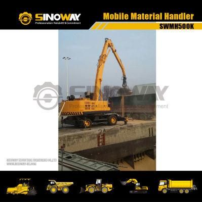 50ton Material Grabbing Handler Mobile Timber Handling Machines for Sale