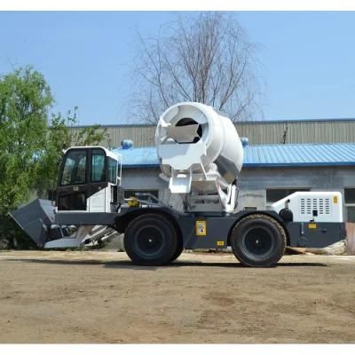 Self Loading Concrete Mixer with Lift