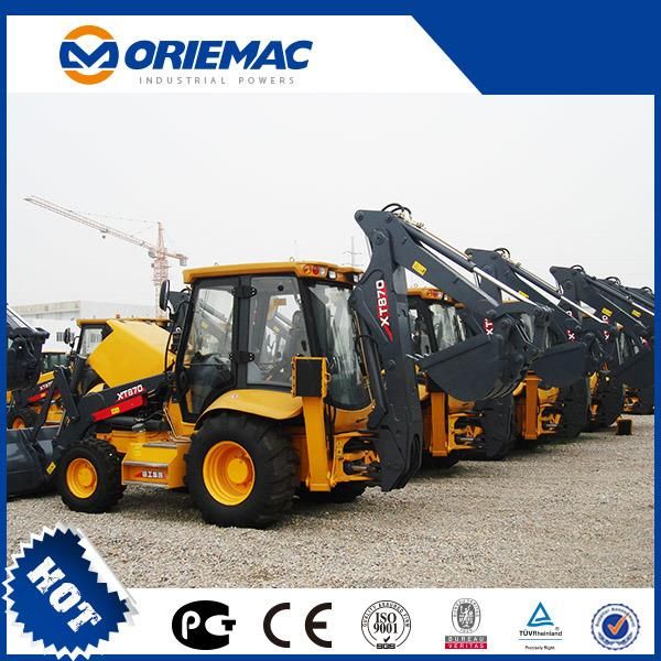 China Small Garden Tractor Wheel Loader with Backhole Xt870