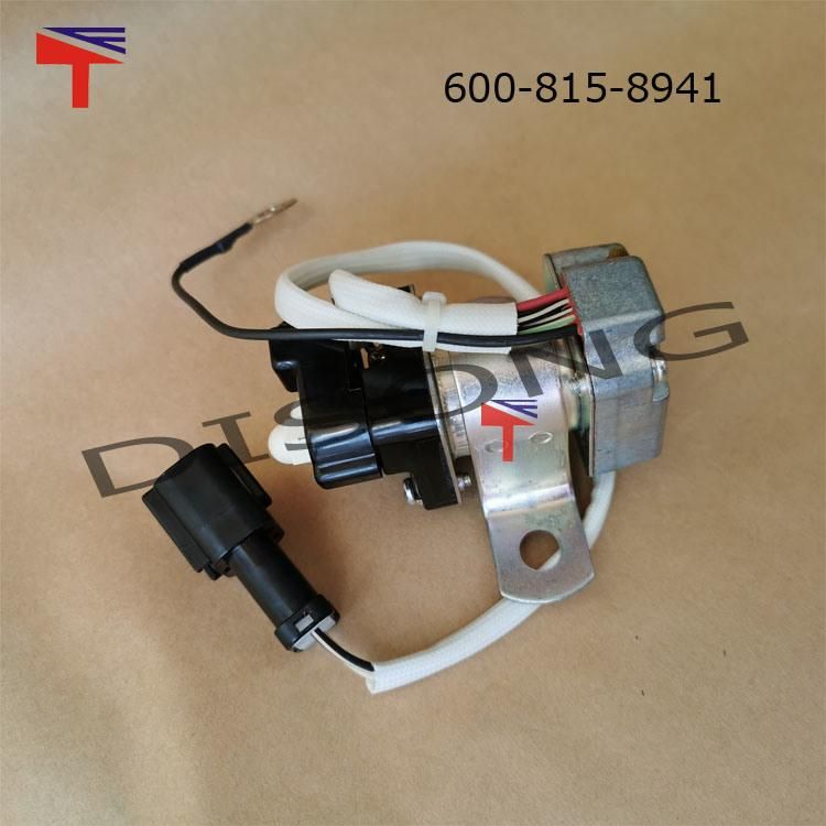 Make in China Starting Relay PC200-7 Excavator Starter Relay for 600-815-8941
