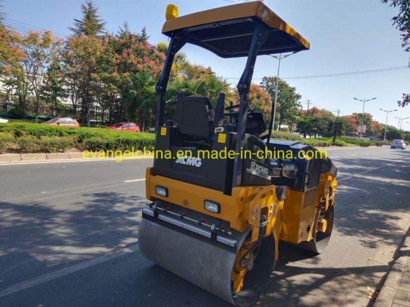 Small 4ton Double Drum Vibratory Roller Xmr403/Xmr403s