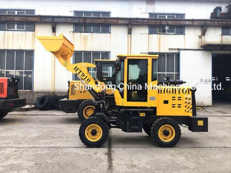 2 Ton Loaders Mini Wheel Loaders with 0.4 M3 Bucket Capacity