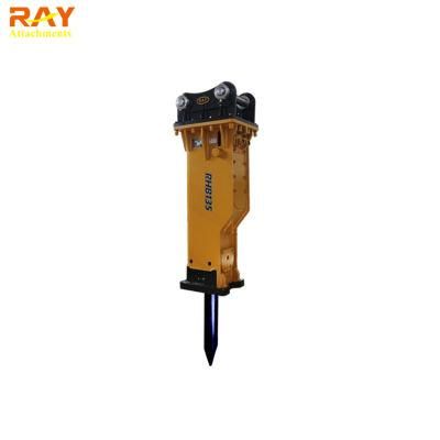 Ray Box Silenced Hydraulic Hammer Breaker for Mini Excavator