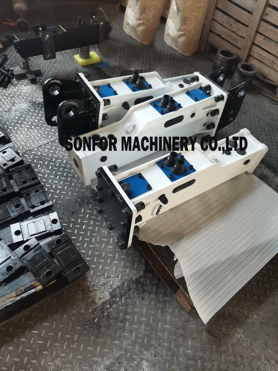 Side Type Hydraulic Breaker for 10-18tons Excavator