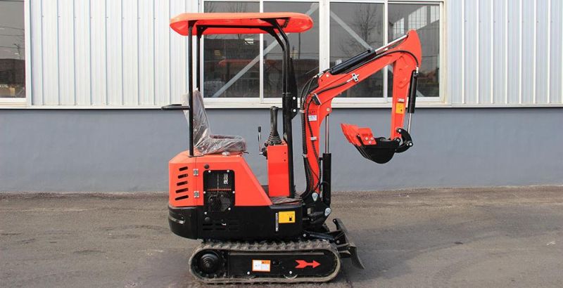 Reliable Performance Customized Backhoe Single Bucket Hydraulic 1ton Mini Crawler Excavator for Sale