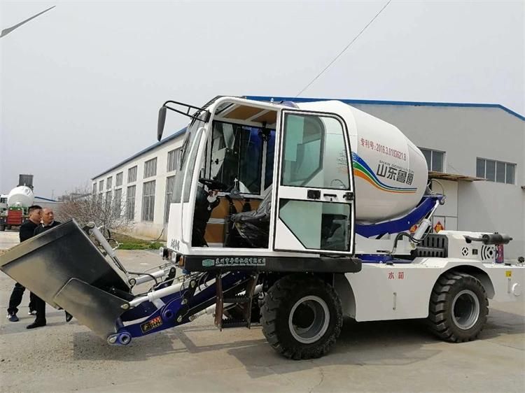 Luzun 4.0m3 Self Propelled Concrete Mixer Truck Ycd4j22g