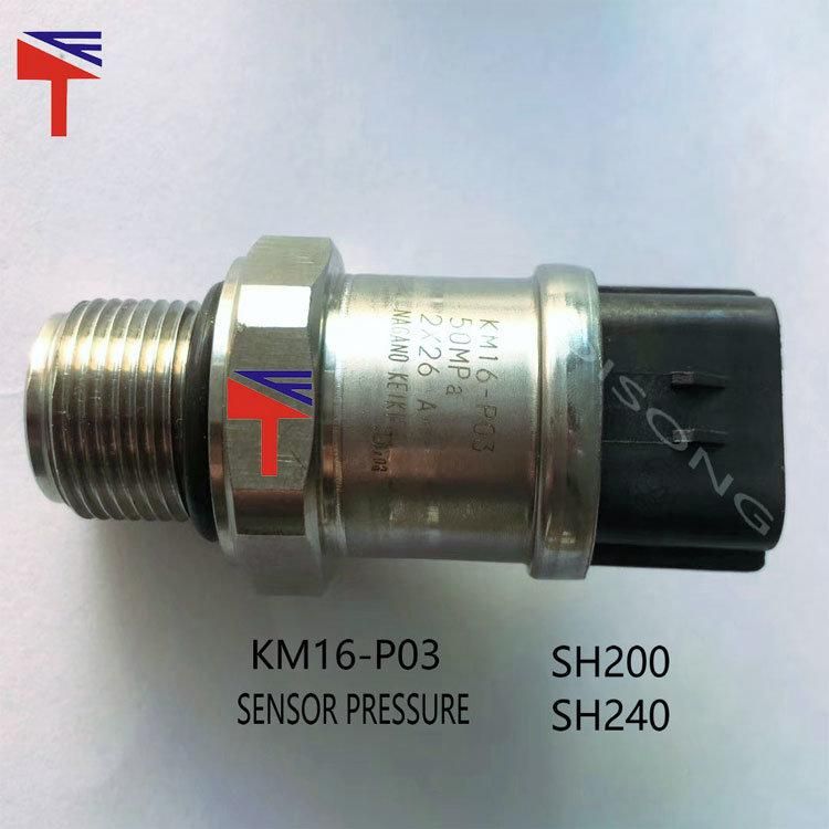 Excavator Spare Parts Sensor Pressure Km16-P03