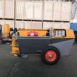 Hydraulic-Electric Mortar Spraying Machine Wet Grout Pump for Construction
