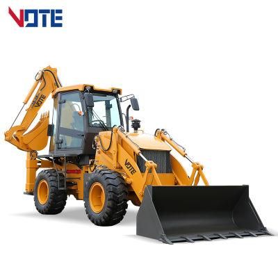 Manufacturer 4X4 Back Hoe Loader China Wheel Mini Excavator Backhoe Loader