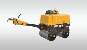 0.8t Jms08h Small-Size Full Hydraulic Walk Behind Vibratory Double Drum Roller-Baby Road Roller