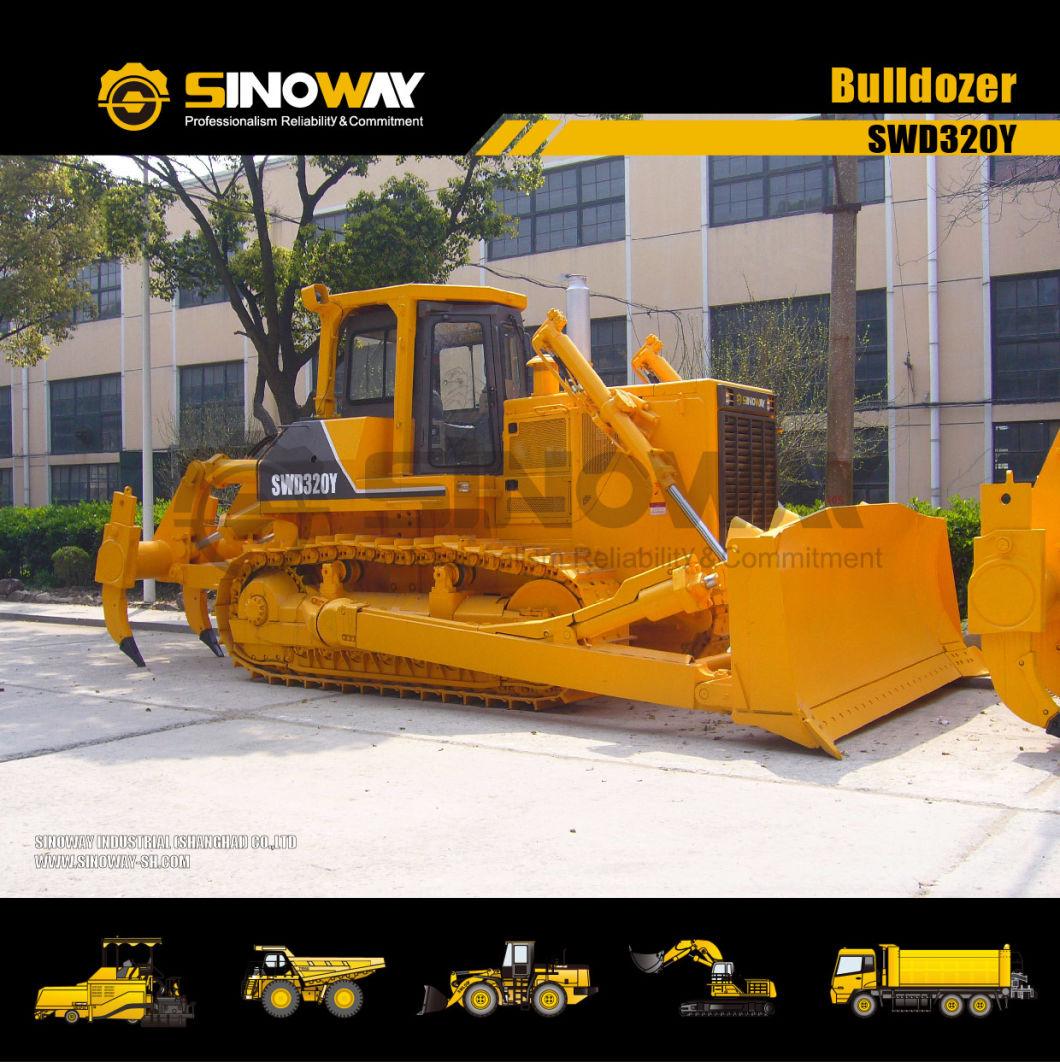 New 36ton Bulldozer with 320HP Cummins Engine for Sale