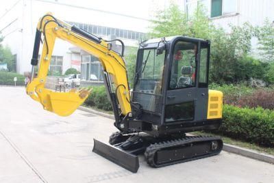 2022 Hot Sale! ! Euro V/EPA Kubota 1.8ton 3500kg Mini Excavator with Boom Swing and Cabin