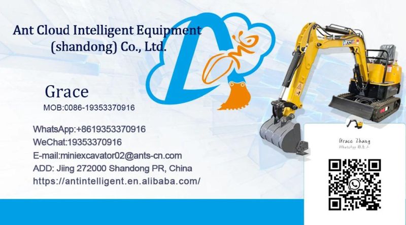 2021 1 Ton Household Crawler Excavator Cost Low Price Mini Excavator