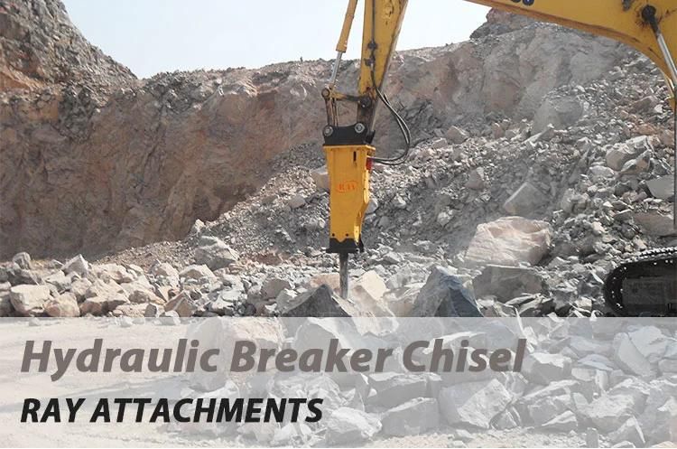Demolition Hydraulic Rock Concrete Breaker Chisel