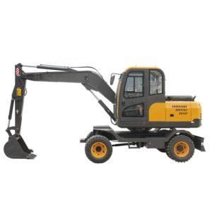 Factory Direct Sale 6.5 Ton Mini Wheel Excavator Price