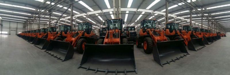 Factory Supply Ensign 6 Ton Wheel Loader Model Yx667 with Joystick, A/C and 3.5 M3 Bucket.