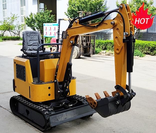 Hot Sell 0.025 M3 Backet Capacity 1ton Electric Power Mini Crawler Excavator Use for Europe Farm