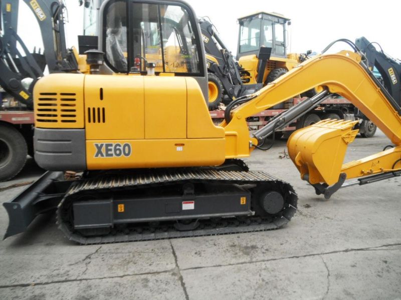 8 Ton Small Hydraulic Excavator (XE80D) with Auger