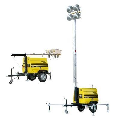 4*1000W Diesel Light Tower Rplt-6000