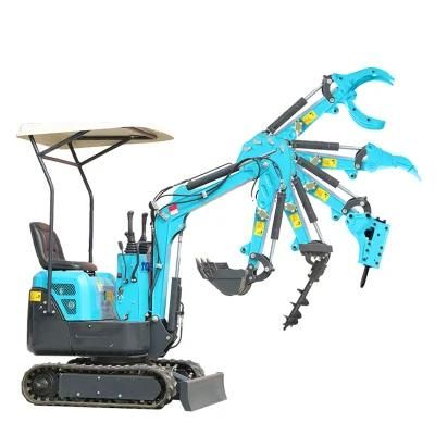 0.8 Ton Small Garden China Cheap Mini Digger Small Bucket