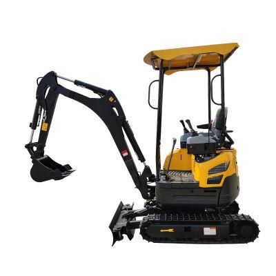 Retractable Undercarriage The Best 0.8-6 Ton Mini Excavator Digger Machine Small Excavator Crawler Bucket Excavator with Grapple List Price