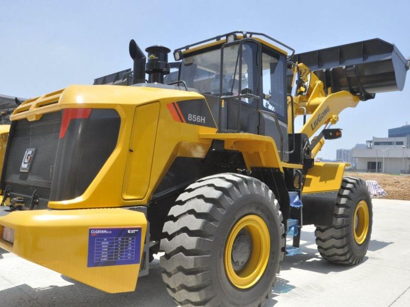 Earth Moving Loader New 5 Ton Liugong 856h 3cbm Wheel Loader