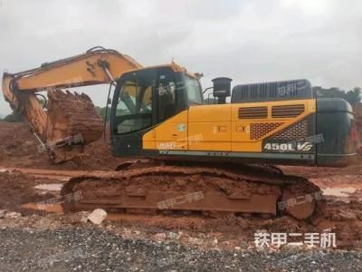 Used Mini Medium Backhoe Excavator Hyundai R350lvs Construction Machine Second-Hand