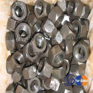 High Quality Factory Direct Carbon Steel Nut 8J2933 Black Screw Hex Nut