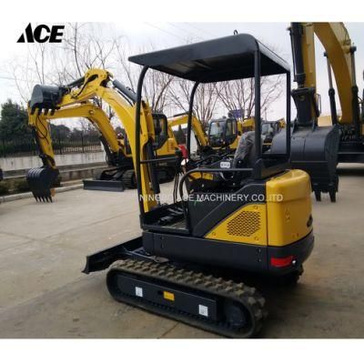 CT18-9d Hydraulic Multifunction Crawler Mini Excavator with Zero Tail and Retractable Chassis