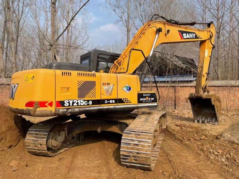 Used Sany Excavator / Secondhand Sany Sy215c-9 Excavator China Sany 215 Excavator