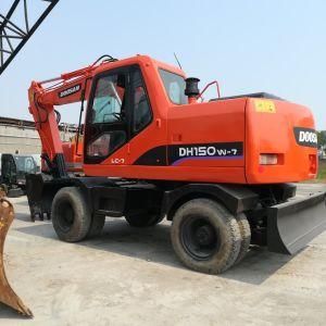 Good Condition Used Dh150LC-7 Wheel Excavator