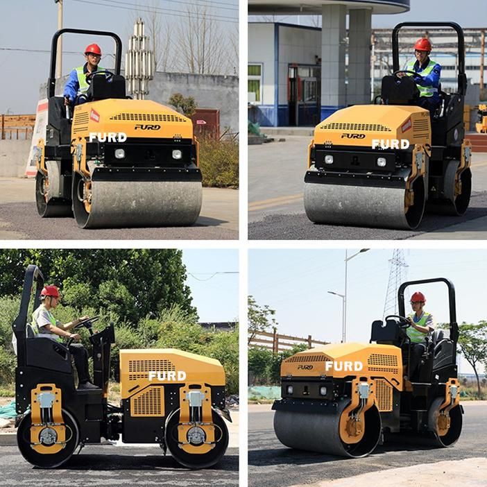 3ton Full Hydraulic Vibratory Road Roller with Ce Certificate