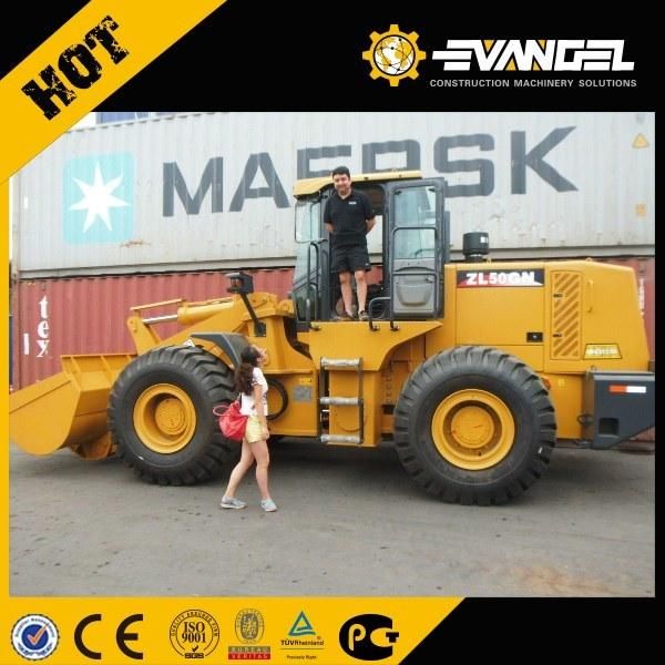 Zl50 5 Ton Wheel Loader with Hydraulic Pilot Control and Air Conditioner