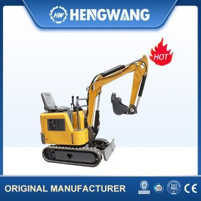 Earth Moving Machinery Micro Mini Excavator with Free Bucket