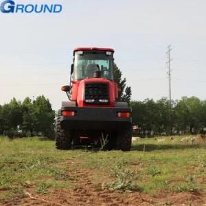 OEM acceptable mining loader soil loader road loader with 2ton bucket