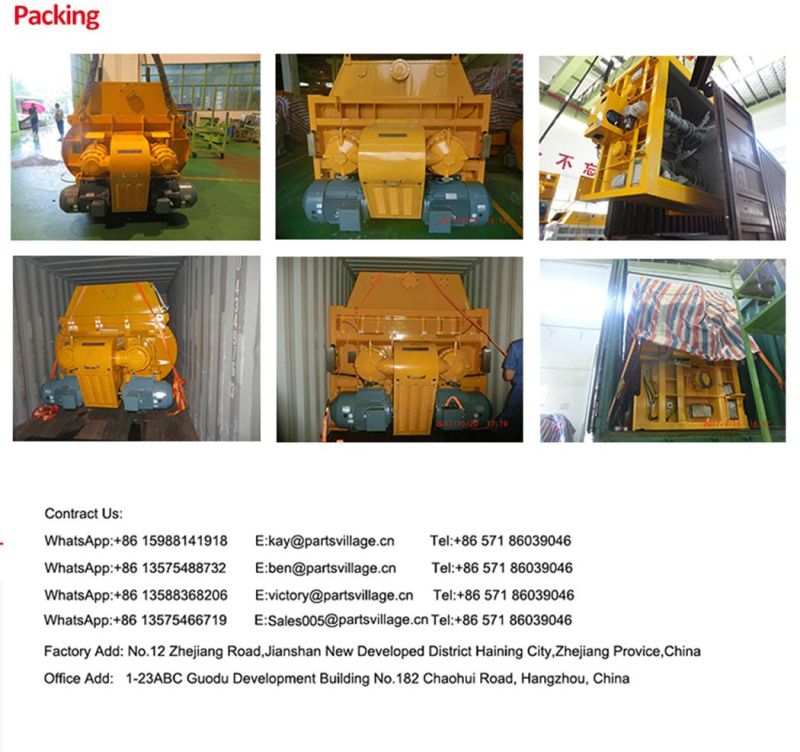 Low Price Sicoma MAO3750/2500 Stationary Electric Concrete Mixer Prices