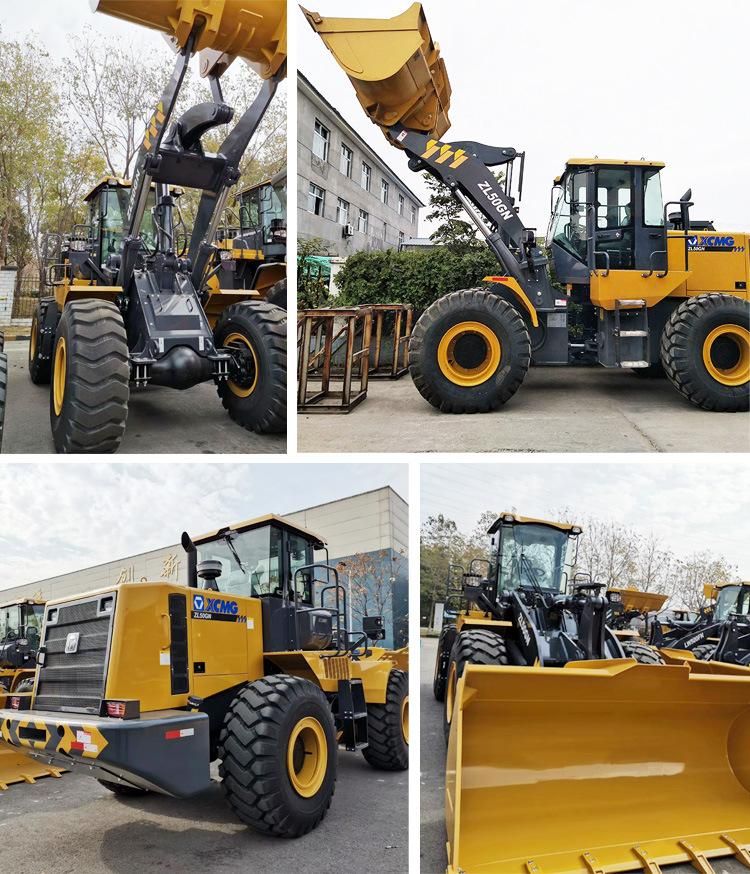 XCMG 5 Ton Wheel Loader Zl50gn with Strong Power and High Torque Reserve Factor