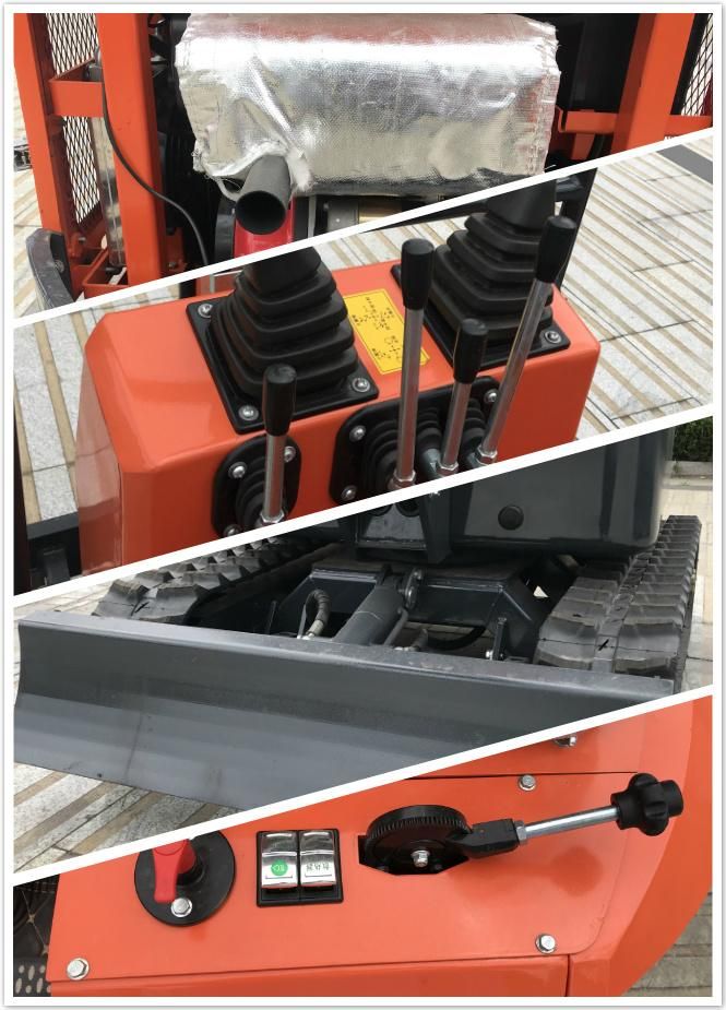 Mini Excavator with Mini Digger and Auger All Kinds of Attachments