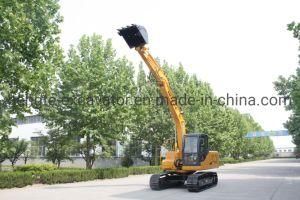 Earthmoving Machine Crawler Type Excavator with Wood Clamp for Sale Ht130-7
