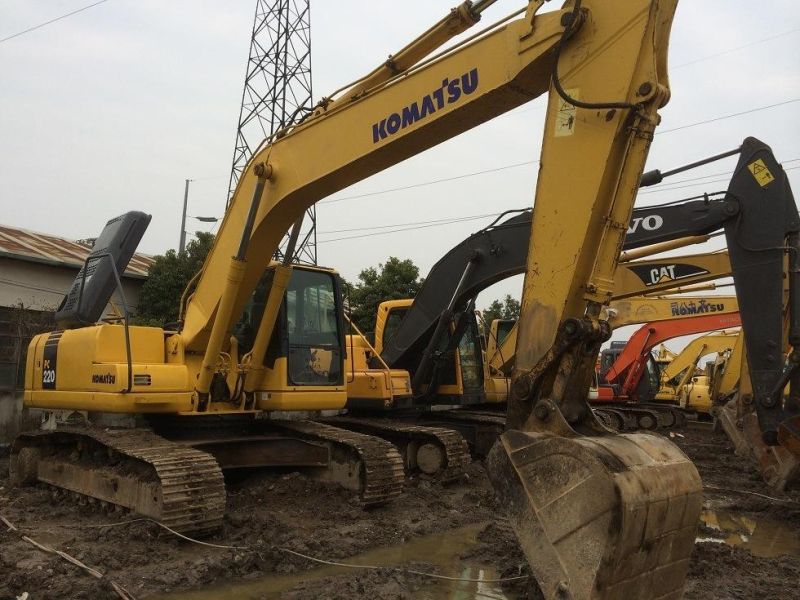 22t Japan Origin Komatsu PC220-7 Excavator, Komatsu PC220-7 PC220 PC200-7 Excavator