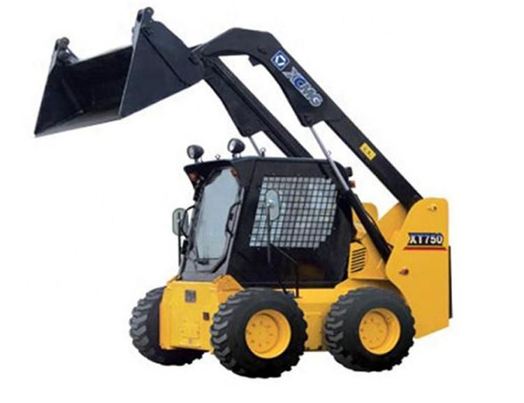 XCMG Brand Xt750 Chinese New Multifunction Skid Steer Loader with Attachment Price
