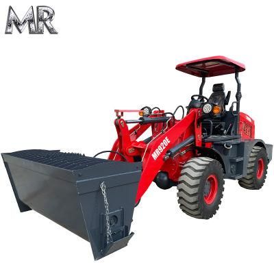 Concrete Mixer Bucket Zl16 1600kg 920 Chinese Wheel Mini Loader